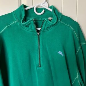 Tommy Bahama 1/4 zip.